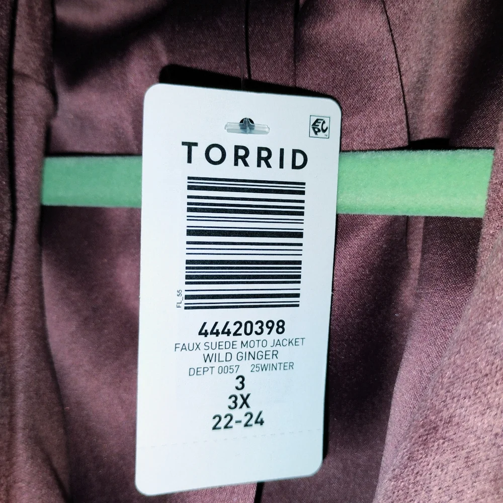 NWT Faux Suede Essential Moto Jacket - Picture 8 of 8